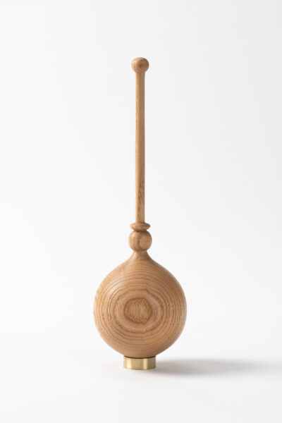 wooden spinning top