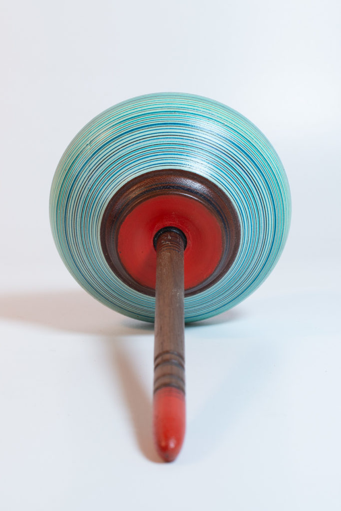 collectors spinning top, Unique handcrafted locally in cyprus